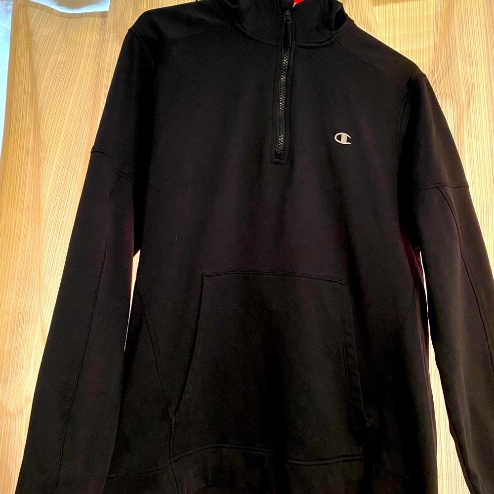 Champion Men’s Elite Performance Tech Fleece 1/4 Scuba Hoodie Sweatshirt
